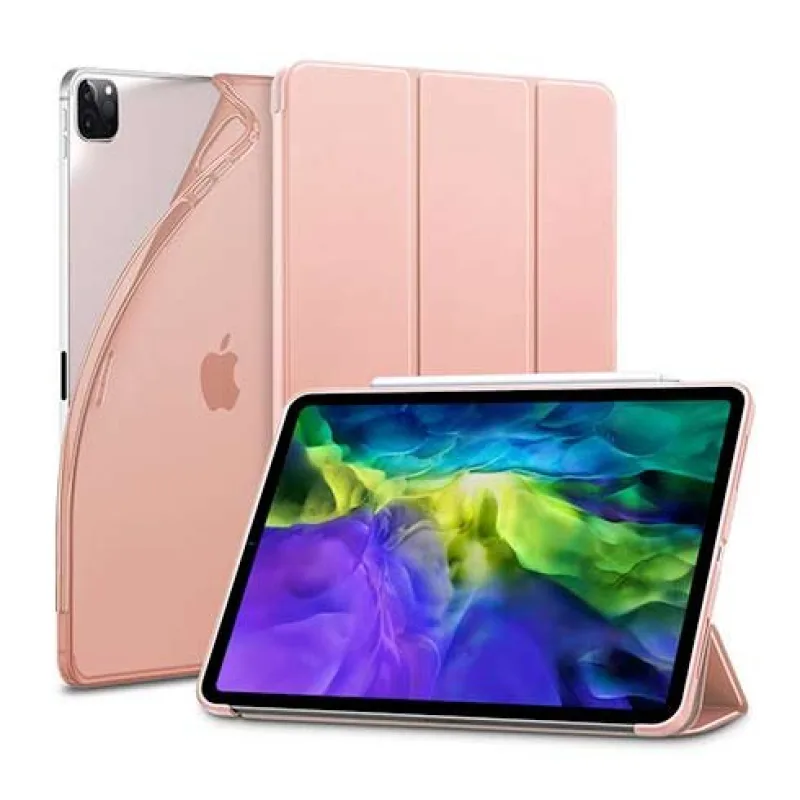 ESR puzdro Silicon Rebound Case pre iPad Pro 11" 2020 - Rose Gold…