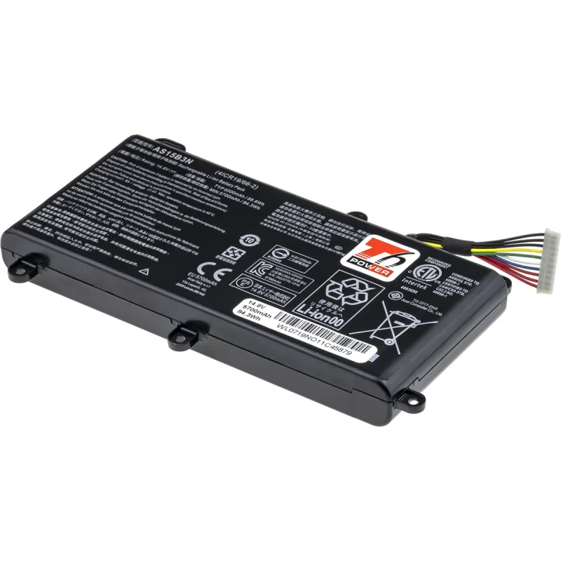 Batéria T6 Power pre Acer Predator 15 G9-591, G9-592, 17 G9-791, G9-792,…