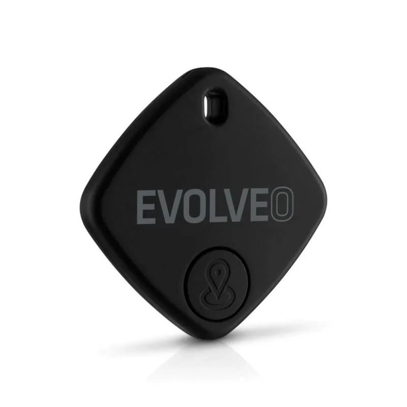 EVOLVEO TrackTag, Bluetooth lokátor s Apple Find My, čierny TRACKTAG-BK