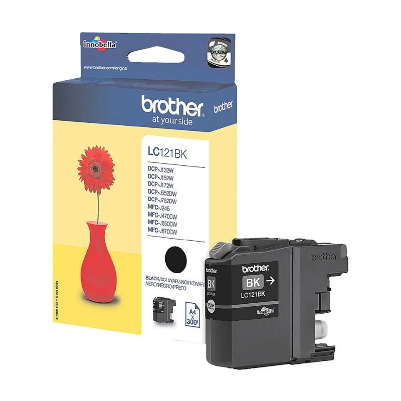 LC-121BK (atrament black, 300 str.) LC121BK
