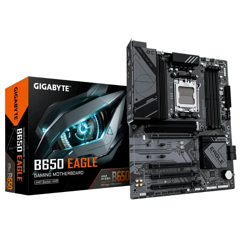 GIGABYTE MB Sc AM5 B650 EAGLE, AMD B650, 4xDDR5, 1xDP, 1xHDMI B650…