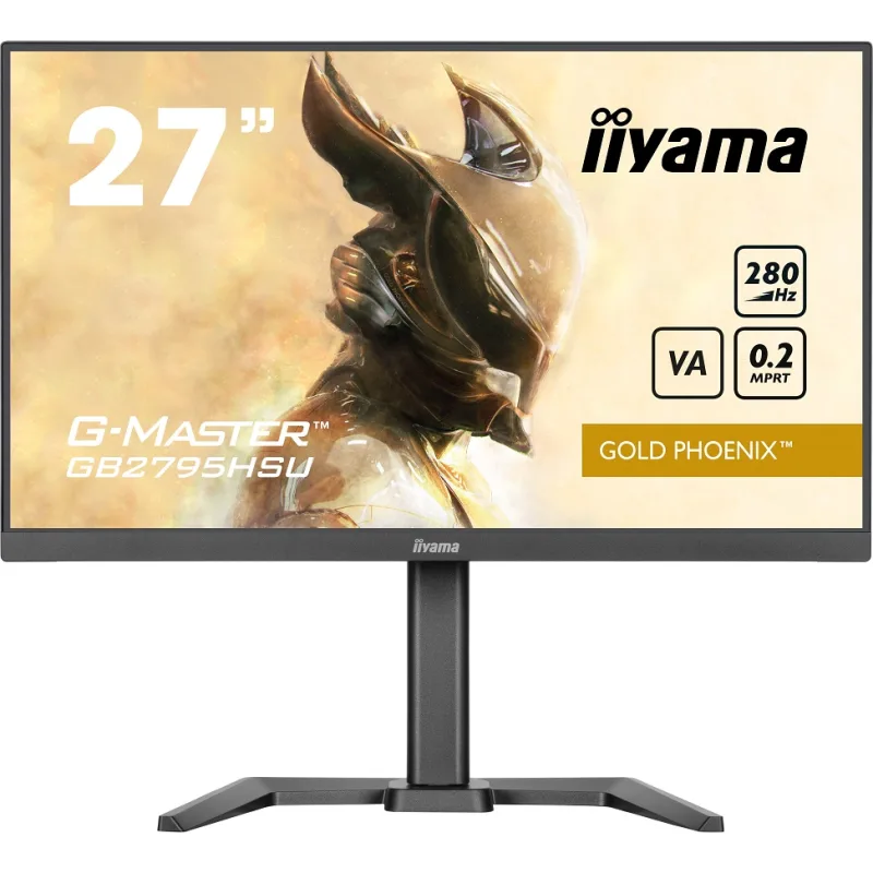 iiyama G-Master/ GB2795HSU-B1/ 27"/ VA/ FHD/ 280Hz/ 0, 2ms/ Black/ 3R…