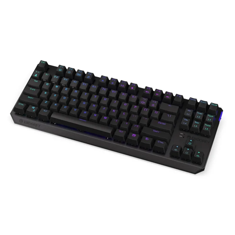 ENDORFY Klávesnice Thock TKL Wireless CZ Red, Mechanická, Bezdrátová, …
