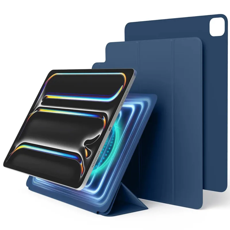 Elago puzdro Magnetic Folio Case pre iPad Pro 13" M4/M5 - Blue EPADP13-M4…
