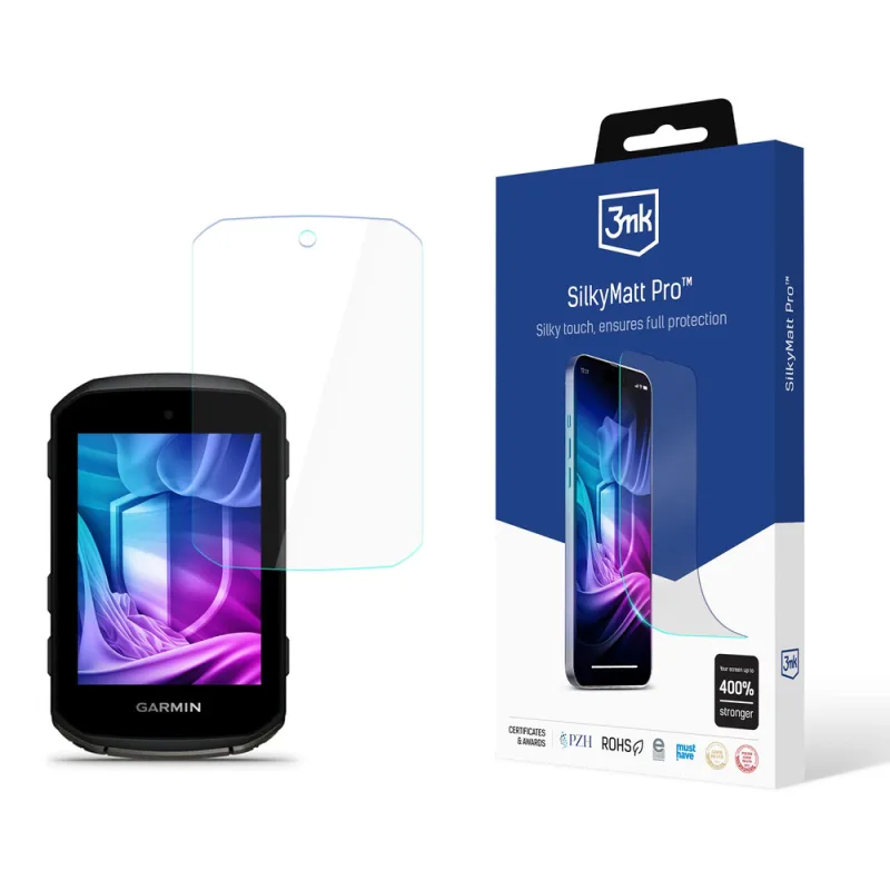 3mk matná fólia Silky Matt Pro pre Garmin Edge 550 / Edge 850