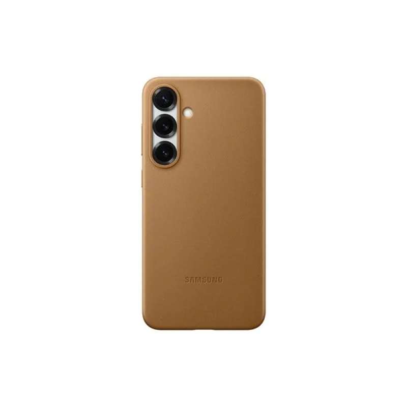 Samsung Ochranný kryt z vegánskej kože pre Galaxy S25+ Brown EF…