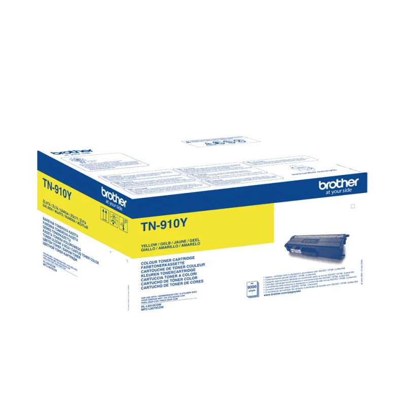 Brother TN-910Y, toner žltá, 9 000 str. TN910Y