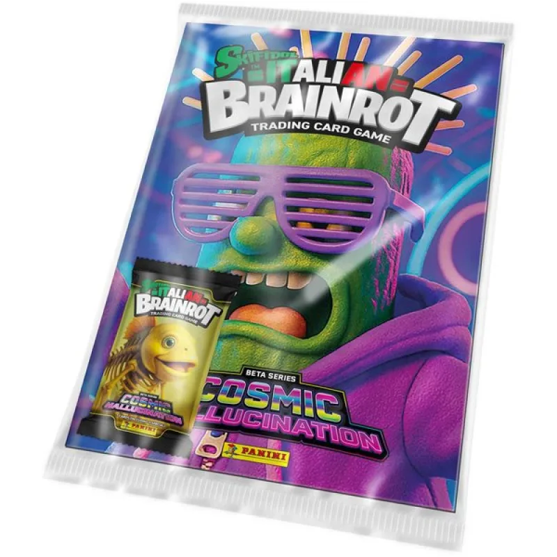 PANINI Italian Brainrot Skifidol Cosmic Hallucination TCG starter set