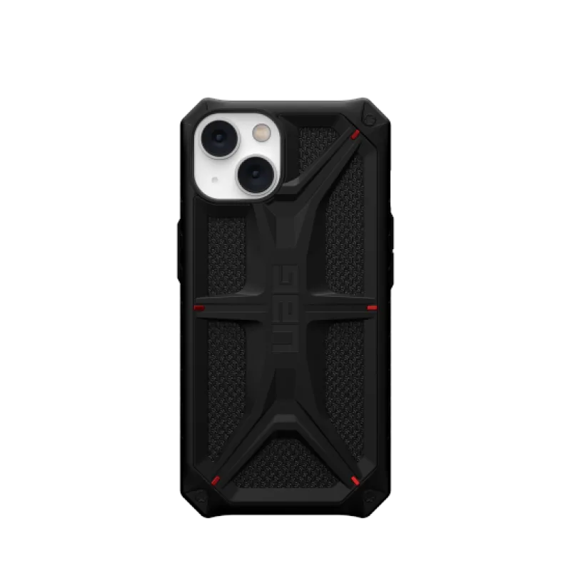 Puzdro UAG Monarch pre iPhone 14 Plus - čierny kevlar