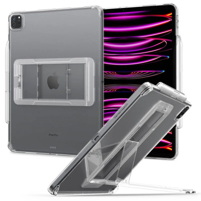 Puzdro Spigen Airskin Hybrid S pre iPad Pro 12,9'' 2021/2022 – priehľadné