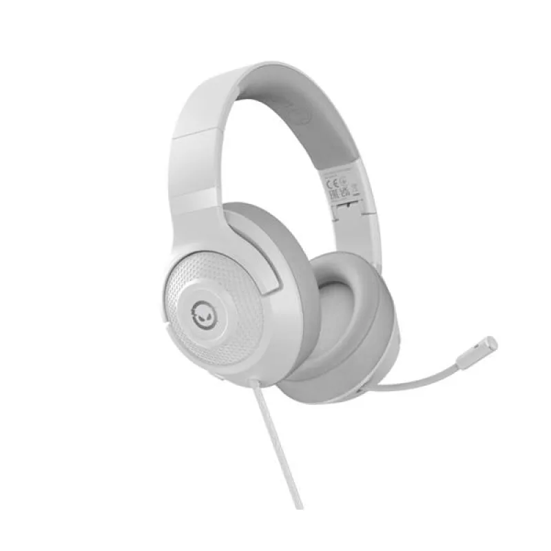 Lorgar Noah 101, herný headset , 3.5mm minijack, skladací dizajn, biely…