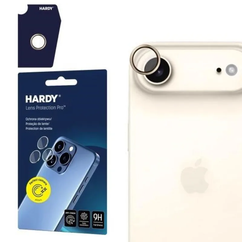 3mk HARDY Lens Protection Pro pro Apple iPhone Air Titanium Gold…