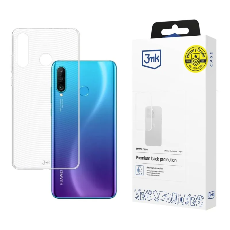 3mk Armor Case pre Huawei P30 Lite - priehľadné