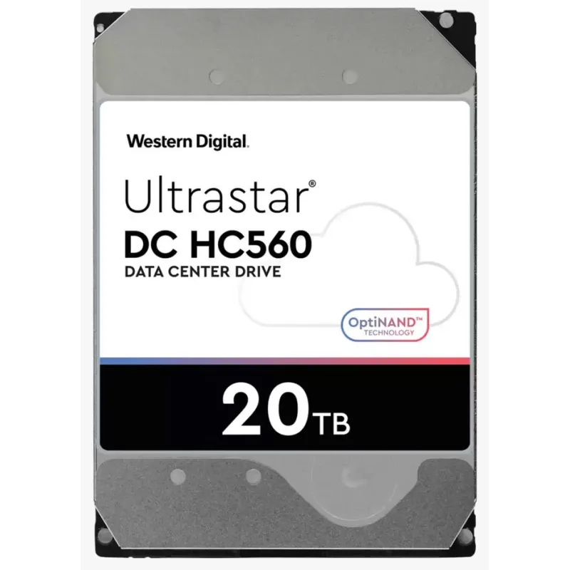 WD Ultrastar DC HC560 20TB Data Center HDD SATA SE 0F38785