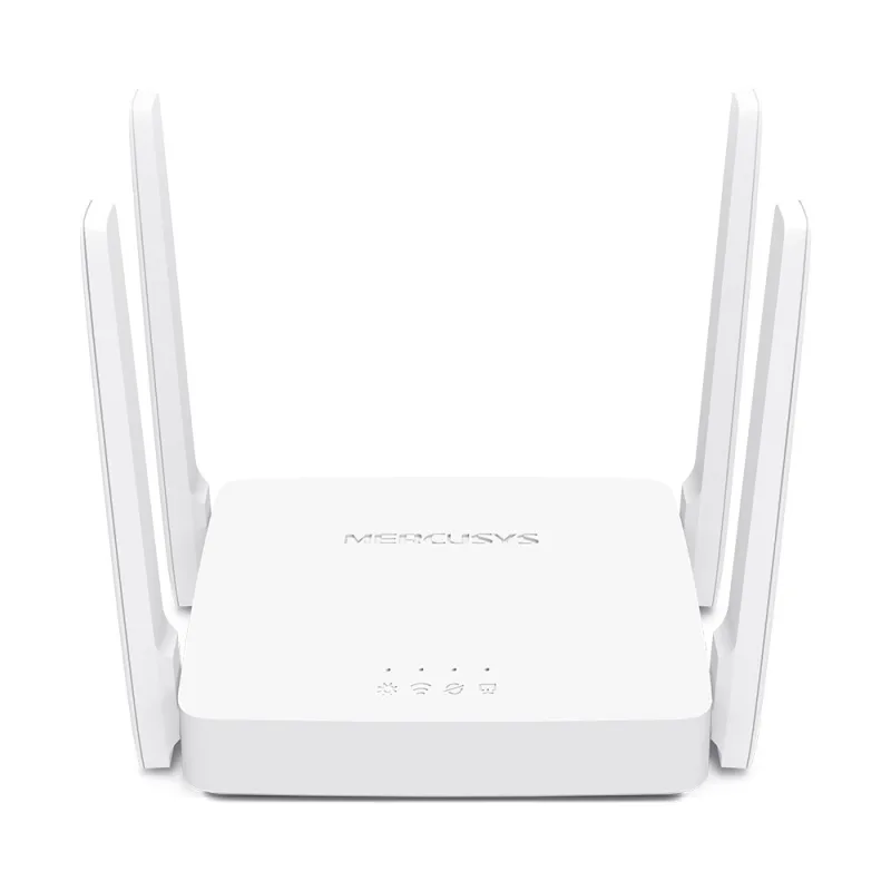 Mercusys AC10 AC1200 router, 2xLAN, 1xWAN, 4x pevná anténa AC10