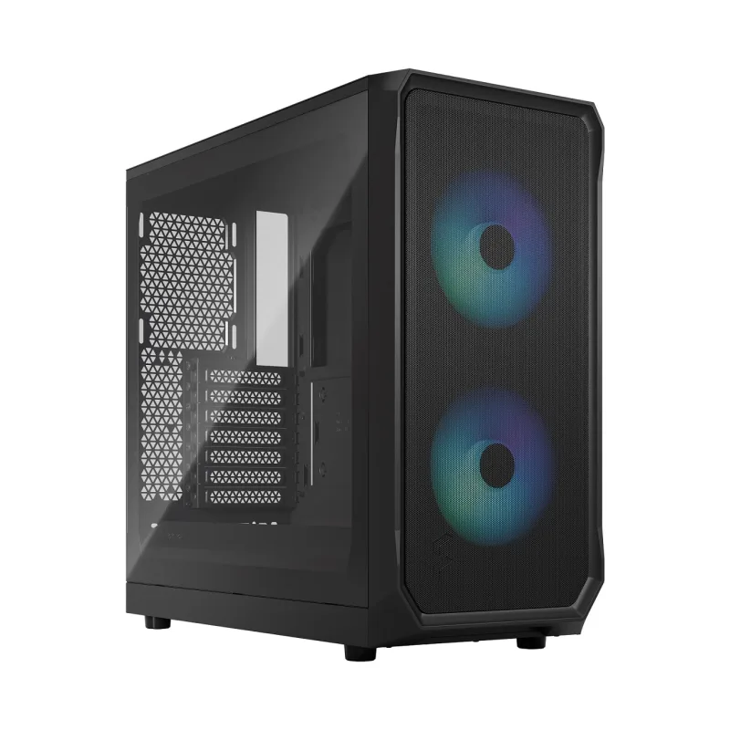 Fractal Design Focus 2 RGB Black TG Clear Tint/ Midi Tower/ Transpar./…