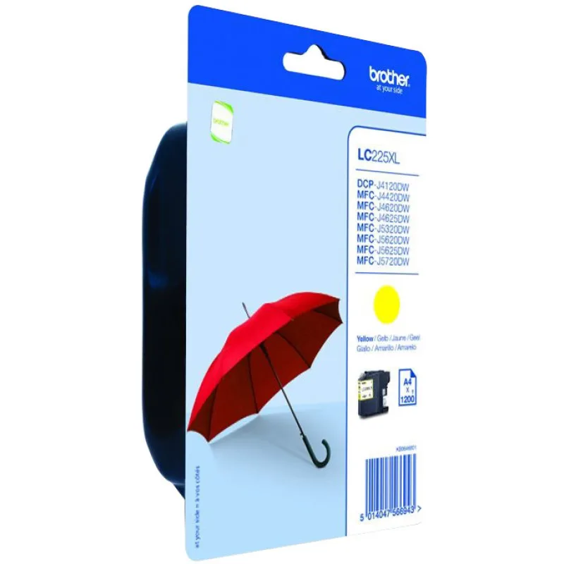 LC-225XLY (atrament žltý, 1200 str.) lc225xly
