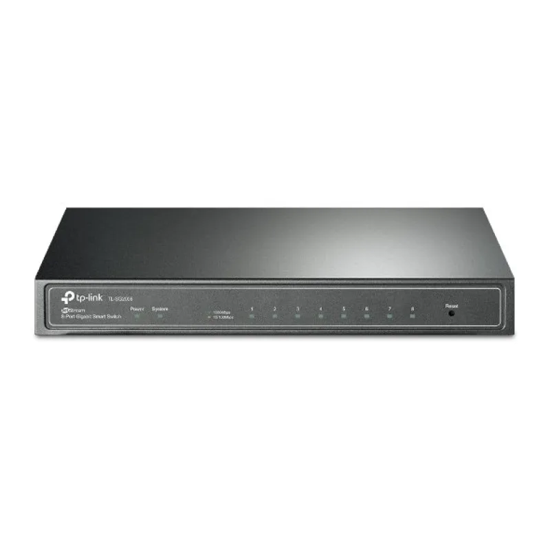 tp-link TL-SG2008, 8portový gigabitový inteligentní switch JetStream