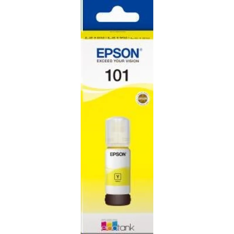 Fľaštička s atramentom EPSON 101 EcoTank Yellow 70 ml C13T03V44A