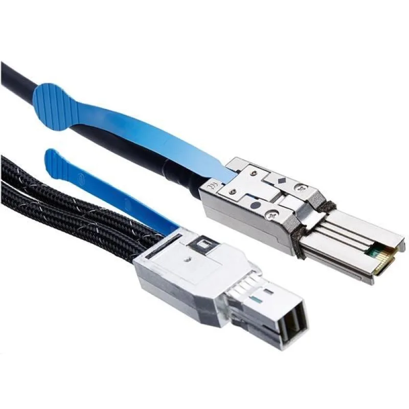 HPE 2.0m External Mini SAS High Density to Mini SAS Cable…