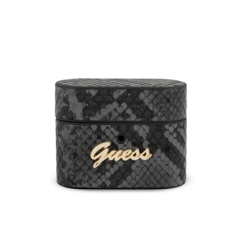 Guess GUACAPPUNSSMLBK kryt AirPods Pro black/black kolekcie Python