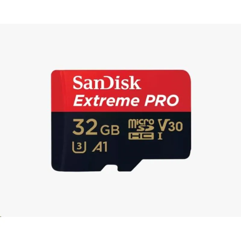 SanDisk Micro SDXC karta 32GB Extreme PRO (100MB/ s, Class 10 UHS-I V30)…