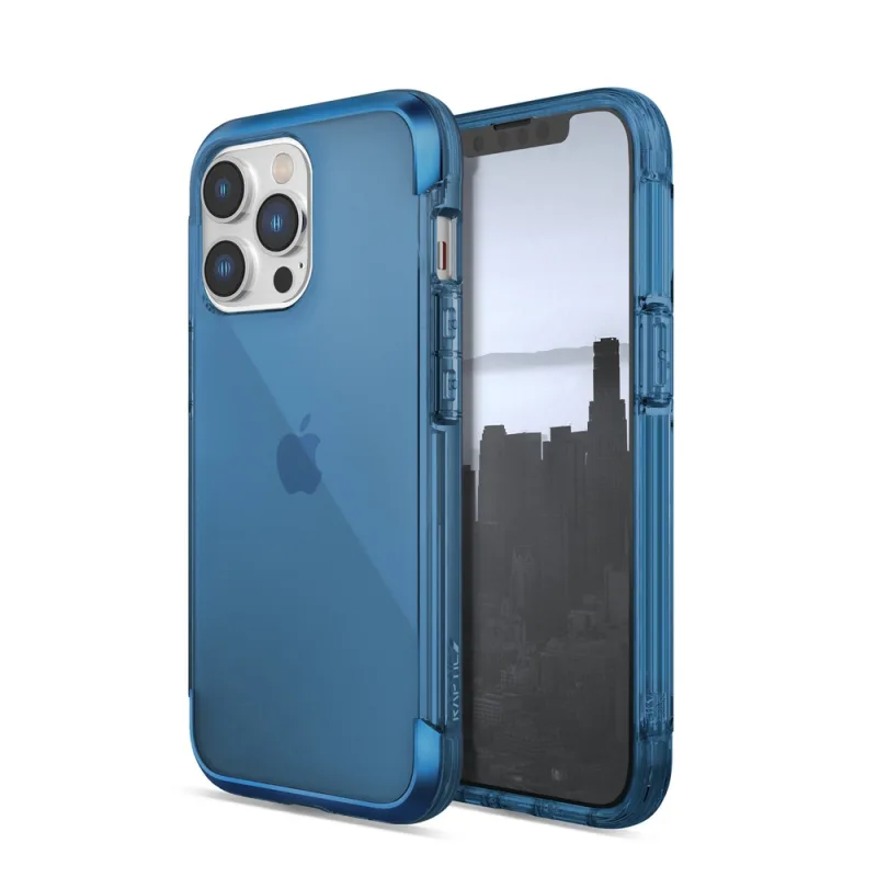 Pancierový kryt Raptic X-Doria Air Case pre iPhone 14 Pro modrý