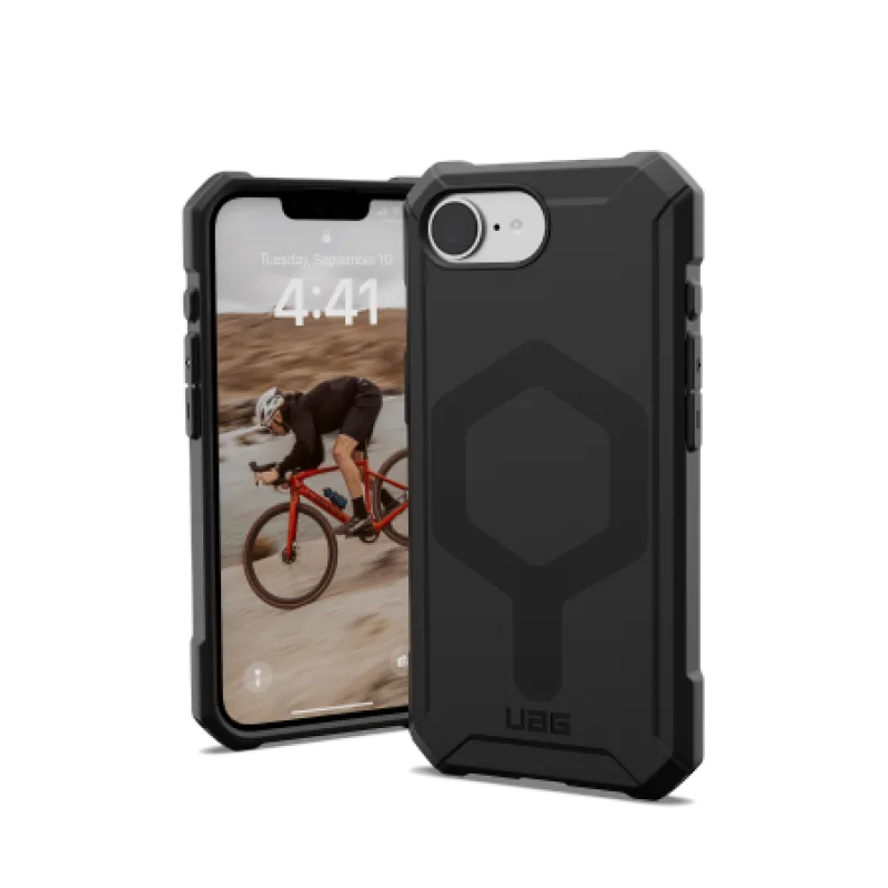 Puzdro UAG Essential Armor Magsafe pre iPhone 16e - čierne