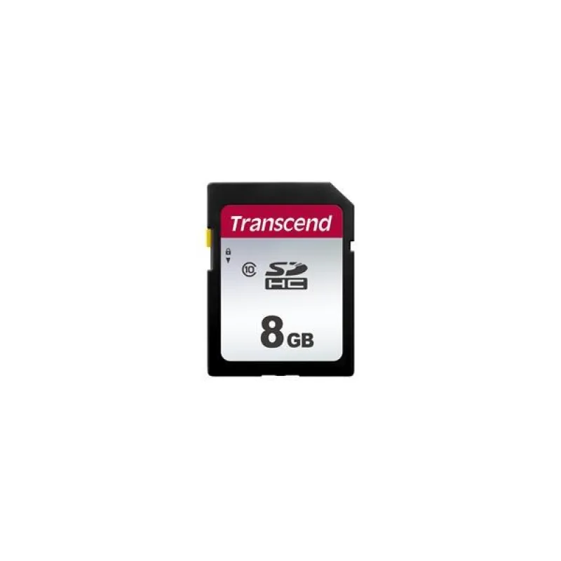 Karta TRANSCEND SDHC 8 GB 300S, trieda 10 (R:20/ W:10 MB/ s) TS8GSDC300S