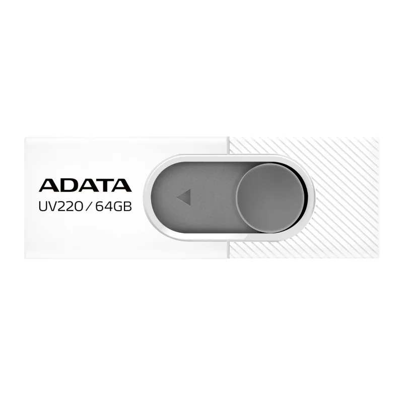 ADATA UV220/ 64GB/ USB 2.0/ USB-A/ Biela AUV220-64G-RWHGY