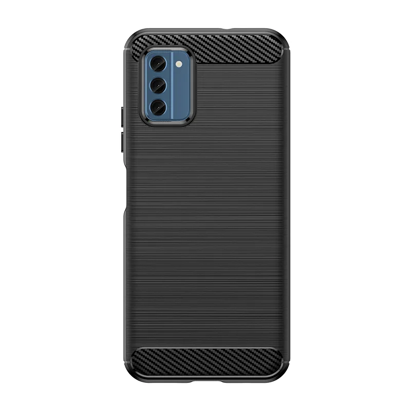 Silikónové puzdro Carbon Case pre Nokia C300 - čierne