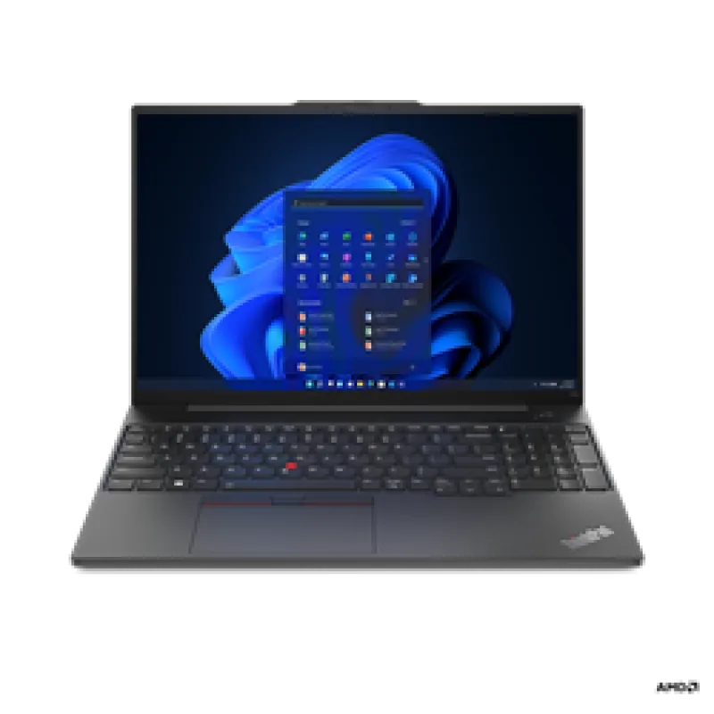Lenovo ThinkPad E16 Gen3 Ryzen5 230 16GB 512GB-SSD 16"WUXGA IPS AG IntegRadeon Win11Home Black