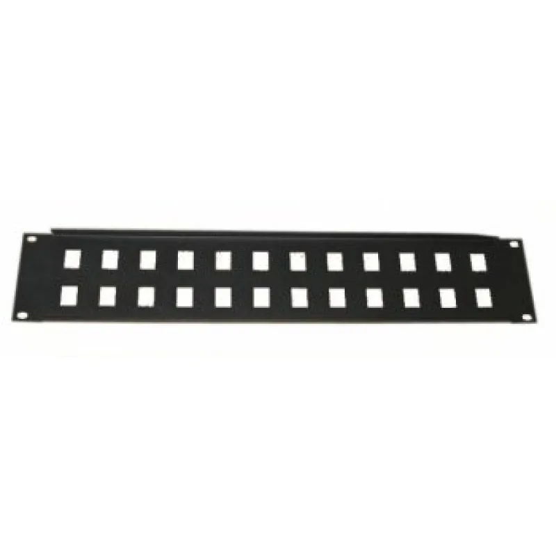 R GA-28-2U, Patch panel 2U 24 port 19" RGA-28-2U