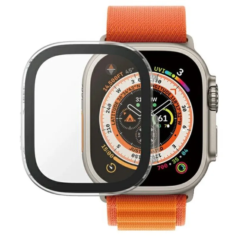Puzdro PanzerGlass Full Body pre Apple Watch Ultra 49mm - priehľadné