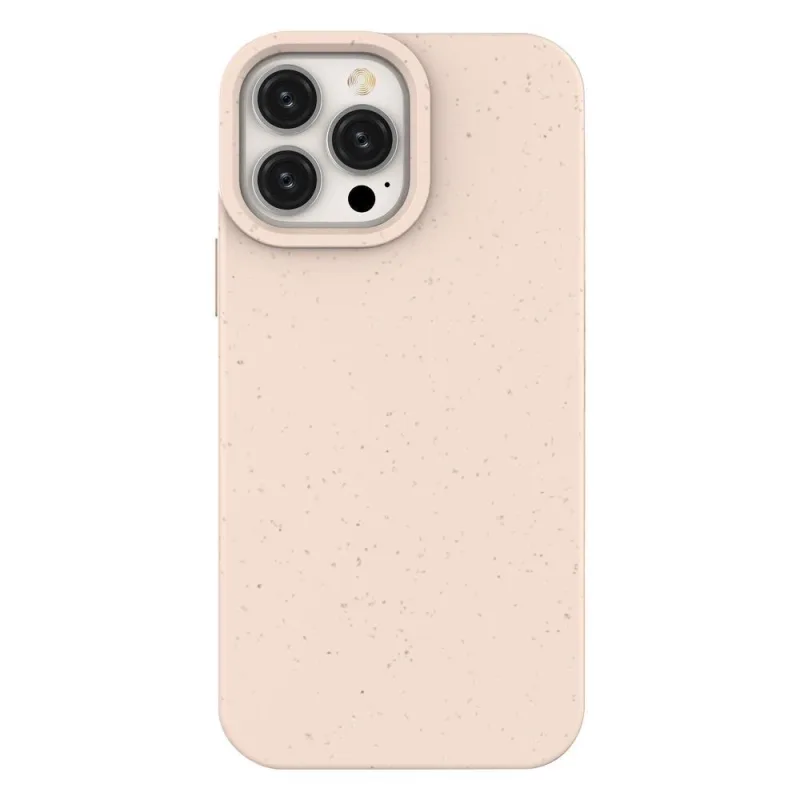 Eco Case obal na iPhone 14 Plus silikónový rozložiteľný kryt ružový