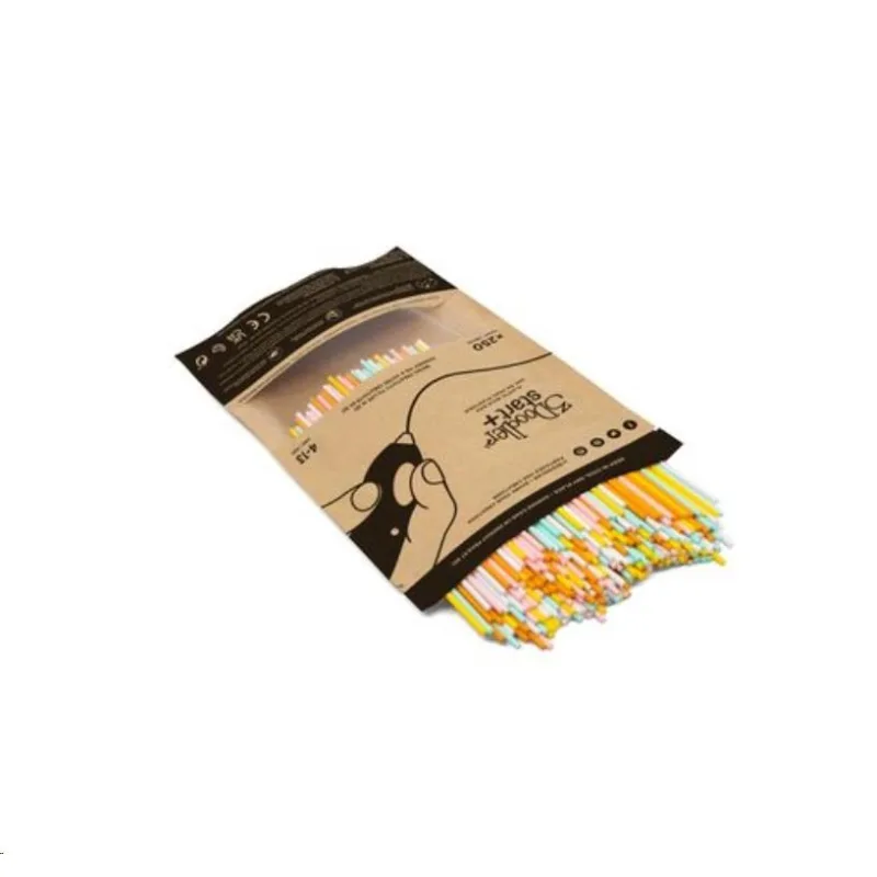 3Doodler náplň ECO-PCL pro 3D pero Start+ 250ks - bílá, mint, oranžová,…