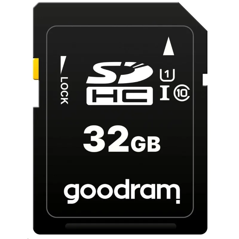 Karta GOODRAM SDHC 32 GB (R:100/ W:10 MB/ s) UHS-I Class 10 S1A0-0320R12