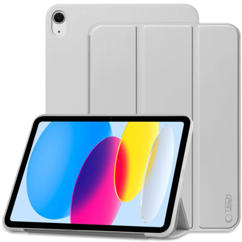 Tech-Protect SmartCase pre iPad 10,9" 2022 – sivá