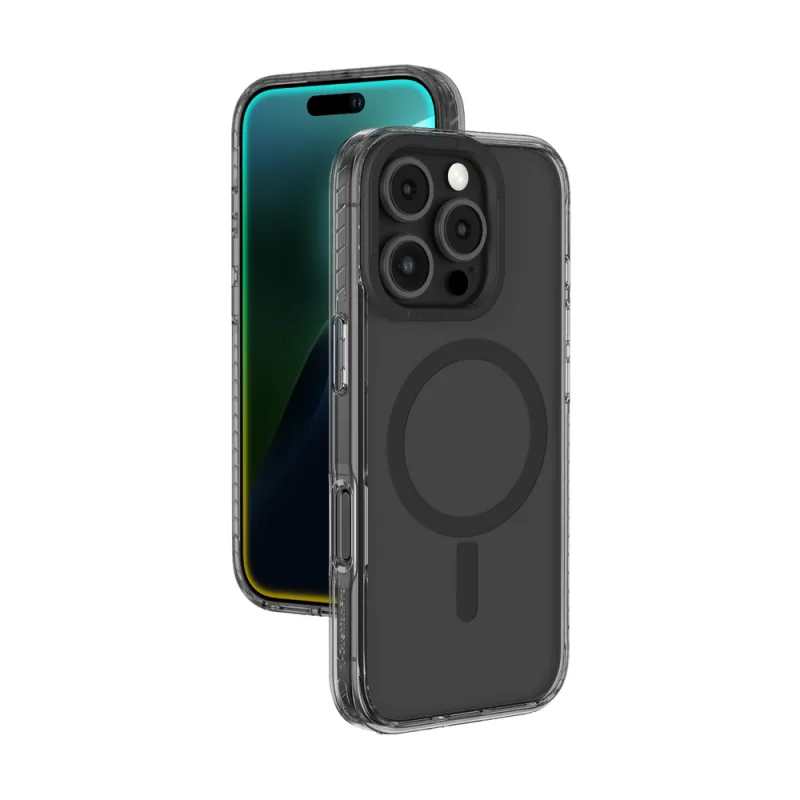 Puzdro AmazingThing Titan Pro Mag Case s magnetickým krúžkom pre iPhone 16 Pro Max – čierne