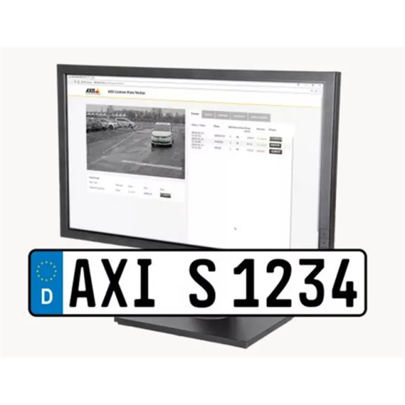 Axis License Plate Verifier 1P E-License 01574-001