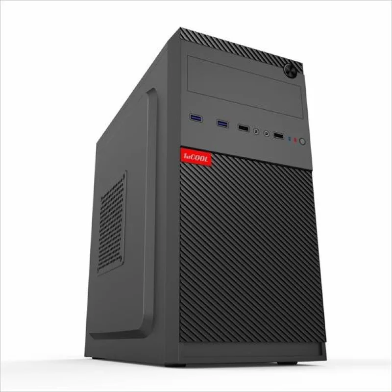 1stCOOL STEP 5, skrinka mATX, USB-C + USB3.0 + 2xUSB2.0, čierna MC-STEP5…