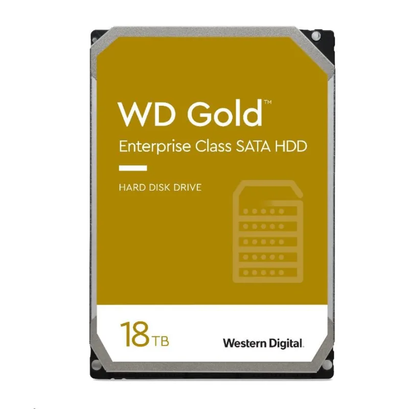 WD GOLD WD181KRYZ 18TB SATA/ 6Gb/ s 512MB cache 7200 otáčok za minútu, …