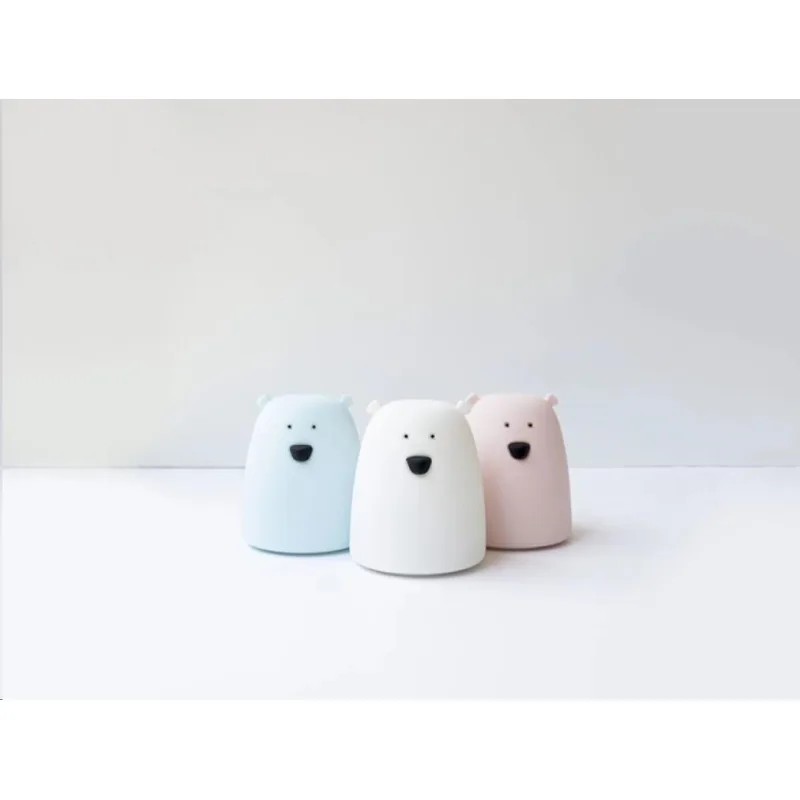 Rabbit & Friends Dotyková přenosná lampička medvídek | Růžová 5091/RUZ