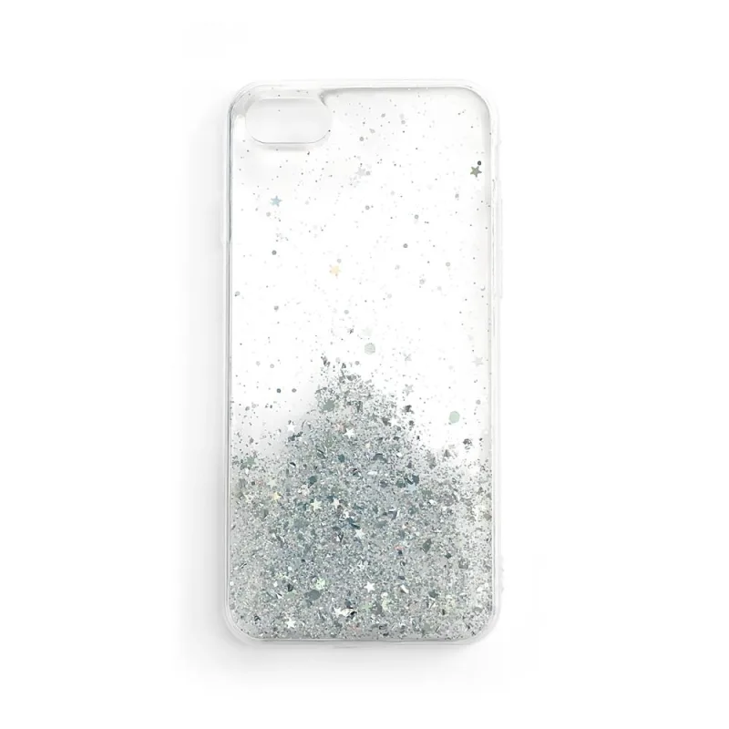 Wozinsky Star Glitter Shining Cover pre Samsung Galaxy A72 4G transparentný