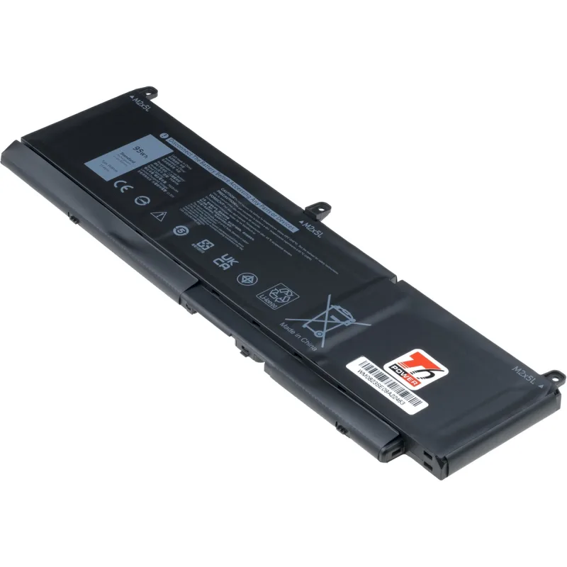 Batéria T6 Power pre Dell Precision 7550, 7560, 7750, 7760, 8300mAh, 95Wh…