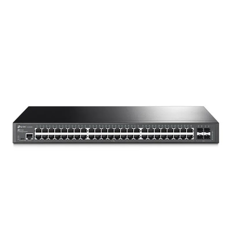 Omada 48-Port Gigabit L2+ Managed Switch with 4 SFP Slots PORT: 48×…