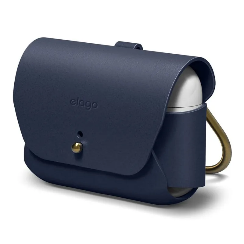 Elago Airpods Pro/Pro 2 Leather Case - Jean Indigo EAPPLE-JIN