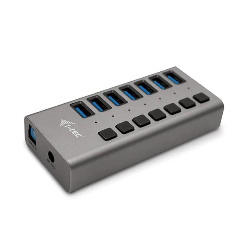 i-tec USB 3.0 Charging HUB 7 Port + Power Adapter 36 W U3CHARGEHUB7