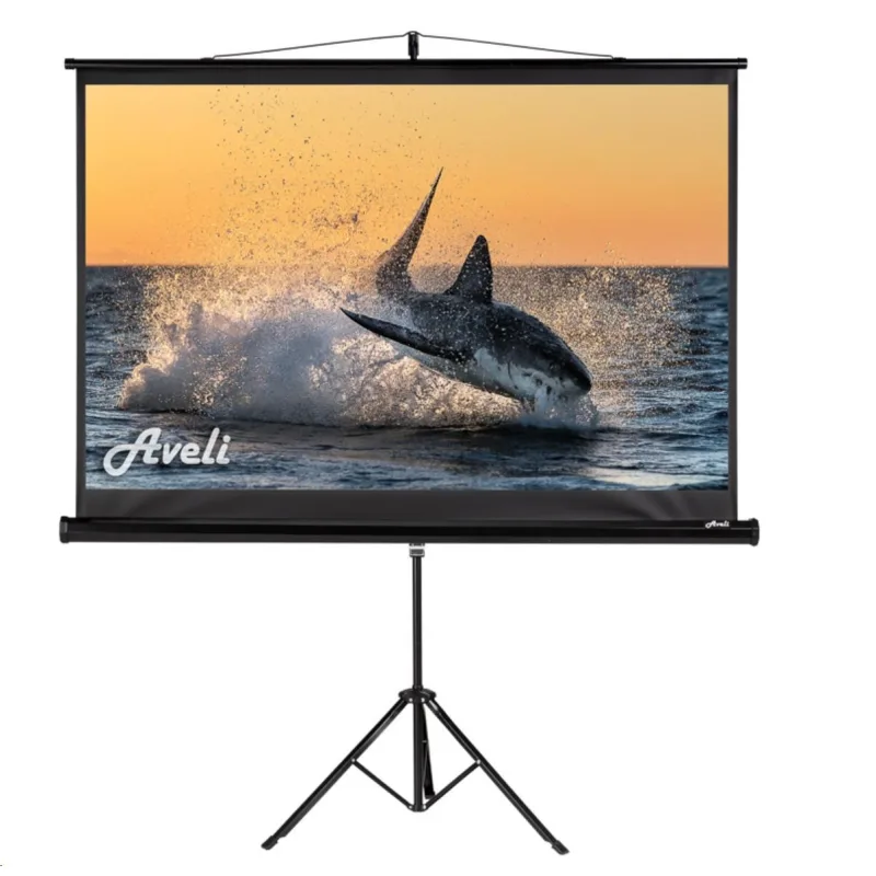 Projekčné plátno AVELI statív, 150x94cm (16:10) 70", čierny tubus XRT…