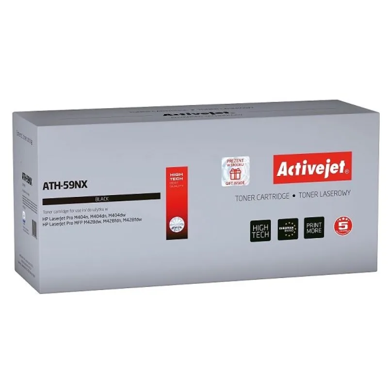 ActiveJet toner ATH-59NX náhrada za CF259X (HP 59X), čierny, 10 000 str.…